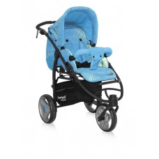 Универсальная коляска Bertoni ATLANTA3 MOSAIC BLUE